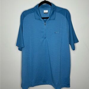 Greg Norman Short Sleeve Polo Shirt Blue Men’s Large